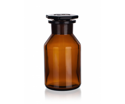 REAGENT BOTTLE FOR COMMON USE, WIDE MOUTH, BROWN