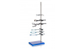 LABORATORY STAND WITH PLATE