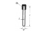 TEST TUBES WITH ROUND BOTTOM AND WITH SCREW GL