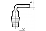 ADAPTER, WITH BENDED TUBE SJ CONE