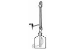 TITRATION APPARATUS, PELLET WITH STOPCOCK, WITH BY-PASS COCK, WITH GLASS KEY, QUALICOLOR, CLASS AS