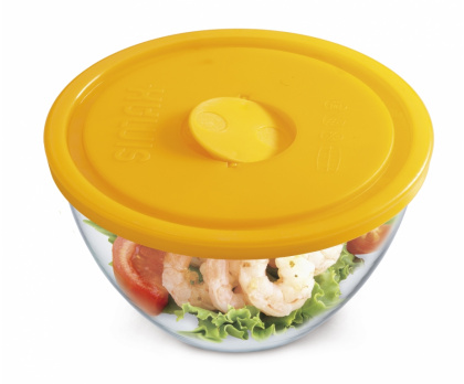 BOWL WITH LID FOR MICROWAVE