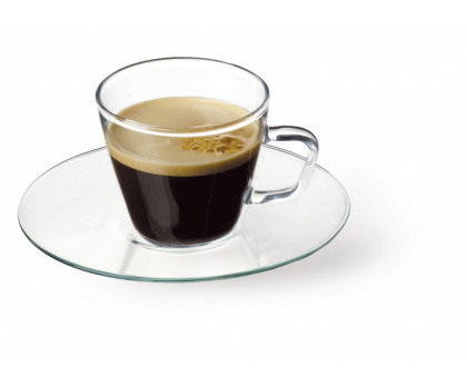 PRESSO CUP WITH SAUCER