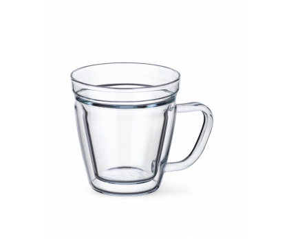 GLASS LUNGO WITH HANDLE