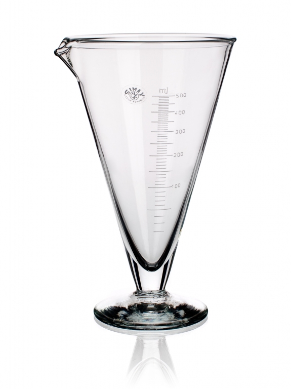 Measure Graduated Conical With Glass Base And Graduation Kavalier Cz