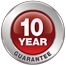 10-year guarantee of all functional properties