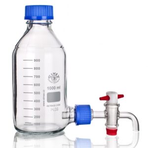 LÁHEV REAGENČNÍ VÝPUST GL32 + KOHOUT PTFE