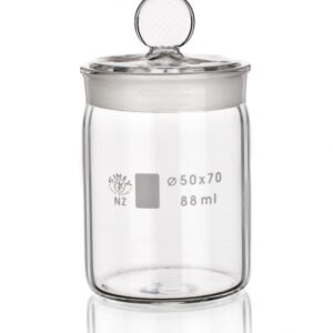 BOTTLES WEIGHING, WITH GROUND IN STOPPER, TALL FORM, SJ