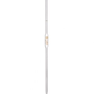 UNDIVIDED PIPETTE, EXTENDED VERSION WITH TWO STREAKS, QUALICOLOR, COLOR CODE, CLASS AS