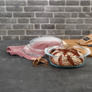 SIMAX Round Baking Dish with Lid