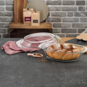 SIMAX Oval Baking Dish with Lid