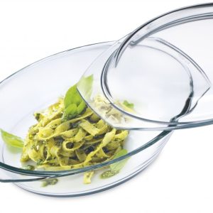 SIMAX Oval Casserole with Lid