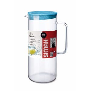 SIMAX Džbán Fridge Jug s tyrkysovým víčkem